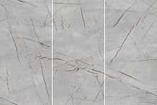 Панель ПВХ №673-1 Мрамор Каспий коричневый