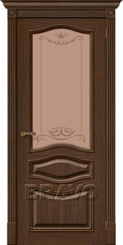 Межкомнатная шпонированная дверь Вуд Классик-51 Golden Oak - купить в интернет-магазине Diopt.ru
