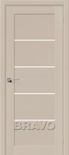 Межкомнатная шпонированная дверь Вуд Модерн-22 MF Latte - купить в интернет-магазине Diopt.ru