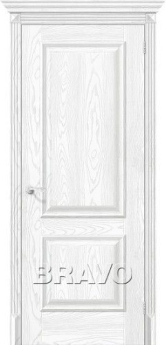 Межкомнатная дверь с эко шпоном Классико-12 Silver Ash - купить в интернет-магазине Diopt.ru