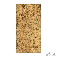 Пробковое настенное покрытие в пластинах IberCork Малага Верде
