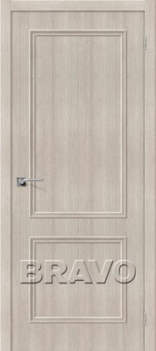 Межкомнатная дверь с эко шпоном Симпл-12  Cappuccino Veralinga - купить в интернет-магазине Diopt.ru