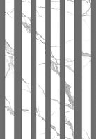 Панель ПВХ № 678 - Рейка Мрамор серый