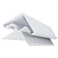 Угол наружный для фасадных панелей Grand Line Я-Фасад Белый 3000х75х75 мм