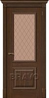 Межкомнатная шпонированная дверь Вуд Классик-13 Golden Oak