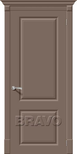 Межкомнатная окрашенная дверь Скинни-12 Mocca - купить в интернет-магазине Diopt.ru