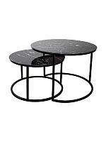 Комплект столов Матрешка чёрный