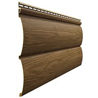 Сайдинг ЛЮКС (LUX) под дерево, Блок-Хаус, миндаль