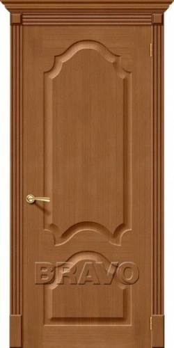 Межкомнатная шпонированная дверь Афина ПГ орех - купить в интернет-магазине Diopt.ru