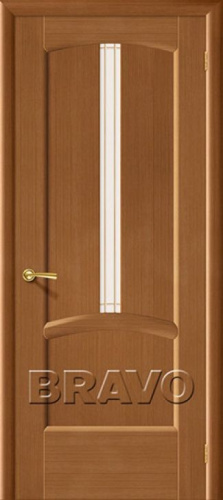 Межкомнатная шпонированная дверь Ветразь ПЧО орех - купить в интернет-магазине Diopt.ru