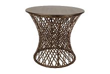 Стол Бонго макси коричневый, диаметр 0,56 м