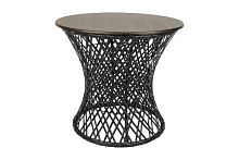 Стол Бонго макси чёрный, диаметр 0,56 м