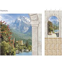 Стеновая панель ПВХ Кронапласт Unique Неаполь 2700х250 мм