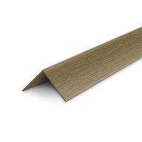 Угол 15х15мм 2,7м "Идеал", Дуб темный