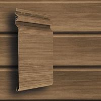 Сайдинг виниловый Grand Line Natural-Брус D7 Кедр 3000х182 мм