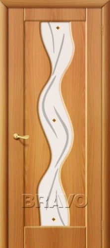 Межкомнатная дверь с ПВХ-пленкой Старт Вираж Плюс ПО, миланский орех - купить в интернет-магазине Diopt.ru
