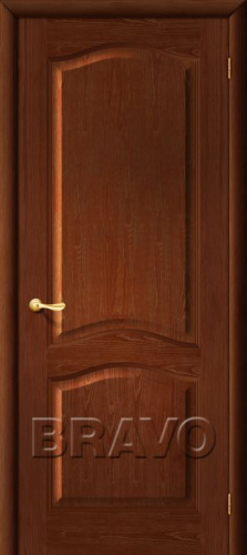 Межкомнатная дверь из Массива М7 ПГ Темный лак - купить в интернет-магазине Diopt.ru