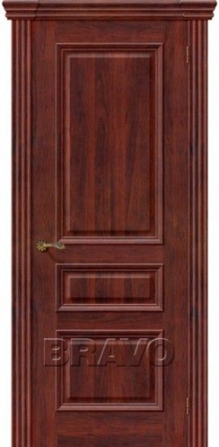 Межкомнатная шпонированная дверь Элит Вена ПГ Красное дерево - купить в интернет-магазине Diopt.ru