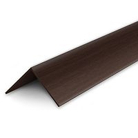 Угол 25х25мм 2,7м "Идеал", Махагон