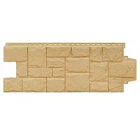 Фасадная панель Grand Line Крупный камень Classic Песочный 982х383 мм