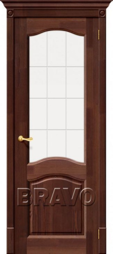 Межкомнатная дверь из Массива Франческо ПО Коньяк - купить в интернет-магазине Diopt.ru