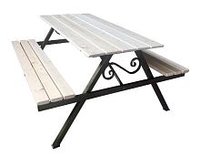 Стол С ЛАВКАМИ 2 м