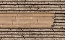 Фасадная панель Ригельный кирпич Кварц