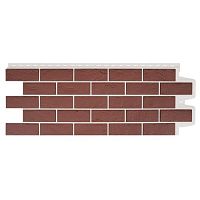 Фасадная панель Grand Line Состаренный кирпич Design Plus Корица с белым швом 995х390 мм
