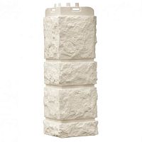 Угол наружный Grand Line Камелот Classic Молочный 392х153х153 мм