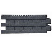Фасадная панель Grand Line Состаренный кирпич Classic Графит 995х390 мм