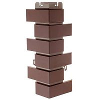 Угол наружный Кирпич Клинкерный Коричневый Угол наружный Кирпич Клинкерный Коричневый