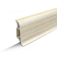 Плинтус напольный с центральной планкой 55мм 2,2м "Идеал Классик", 262 Клен вермонт