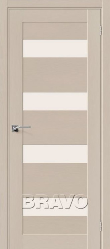 Межкомнатная шпонированная дверь Вуд Модерн-23 MF Latte - купить в интернет-магазине Diopt.ru