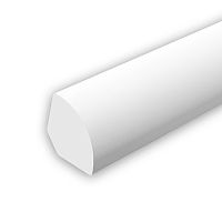 Угол внутренний округлый 14х14мм 2,7м "Идеал", Белый