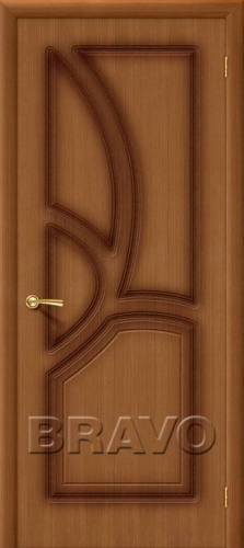 Межкомнатная шпонированная дверь Стандарт Греция ПГ орех - купить в интернет-магазине Diopt.ru