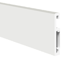 Плинтус ПВХ FG 030_Белый матовый