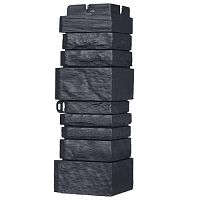 Угол наружный Grand Line Сланец Classic Графит 420х155х155 мм