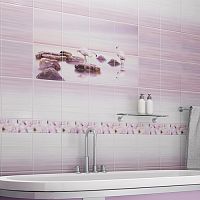 Стеновая панель ПВХ Кронапласт Unique Мелисса Фламинго 2700х250 мм