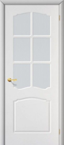 Межкомнатная дверь с ПВХ-пленкой Старт Альфа ПО, белая - купить в интернет-магазине Diopt.ru