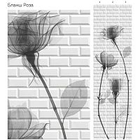Стеновые ПВХ панели Кронапласт Бланш Розы узор