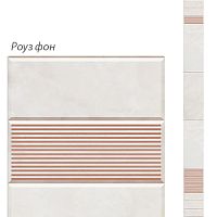 Стеновая панель ПВХ Кронапласт Unique Роуз фоновая 2700х250мм