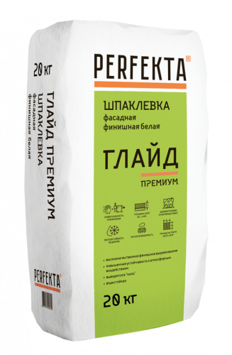 Шпаклевка Perfekta Глайд Премиум 20 кг - купить в интернет-магазине Diopt.ru