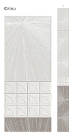 Стеновая панель ПВХ Кронапласт Unique Флэш 2700х250 мм