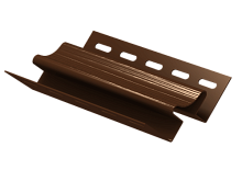 Внутренний угол  Ю-пласт  Блок Хаус Коричневый