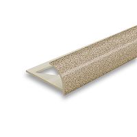 Раскладка наружная для плитки 10 мм 2,5м "Идеал", Песок бежевый