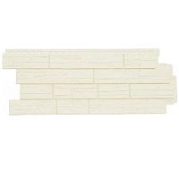 Фасадная панель Grand Line Сланец Classic Молочный 975х395 мм
