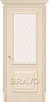 Межкомнатная дверь с эко шпоном Классико-13 Ivory