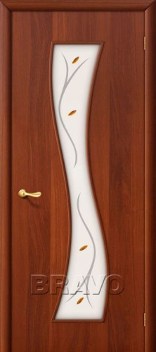 Межкомнатная ламинированная дверь 11Ф итальянский орех - купить в интернет-магазине Diopt.ru