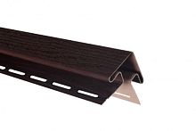Угол наружный малый коричневый Альта-Профиль
