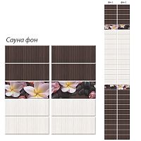 Стеновая панель ПВХ Кронапласт Unique Сауна фон